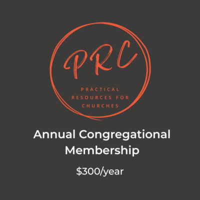 Annual Congregational Membership – $300/year