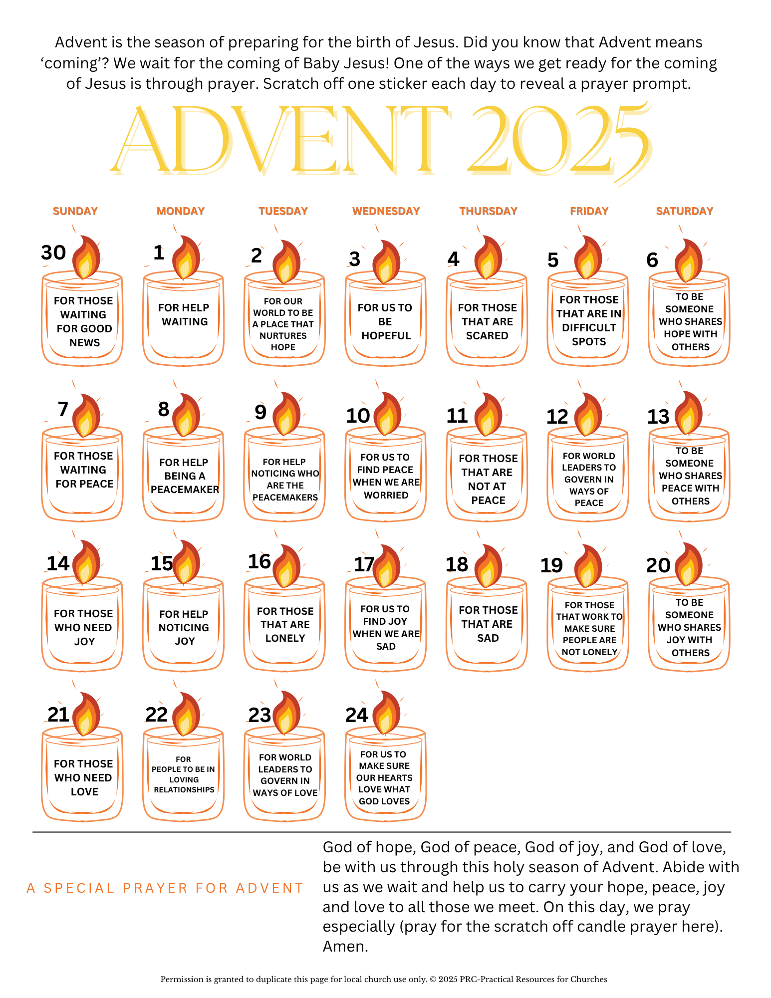 Scratch Off Advent Calendar - Image 4