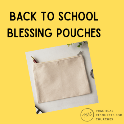 Back to School Blessing Pouches