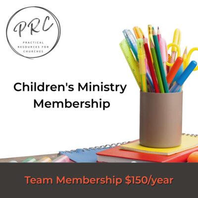 Children’s Ministry Cohort – Team Membership ($150/year)