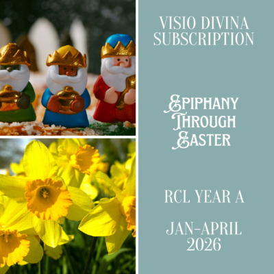 Visio Divina Bundle: Revised Common Lectionary Year A Three Kings through Easter